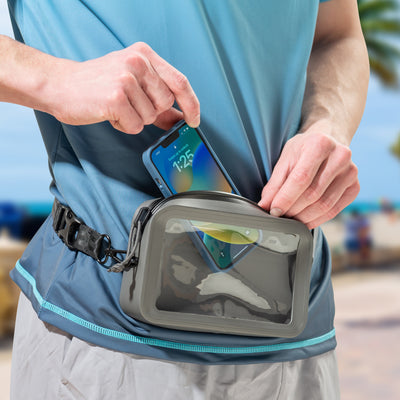 RunOff® Waterproof Hip Pack, around waist
