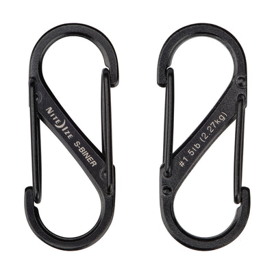 S-Biner® Stainless Steel Dual Carabiner #1, 2 carabiners