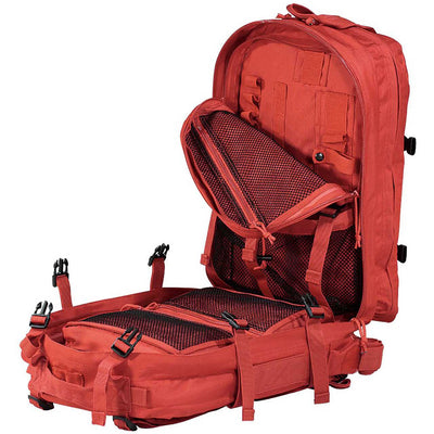 Red Special Ops Field Medical Pack, open