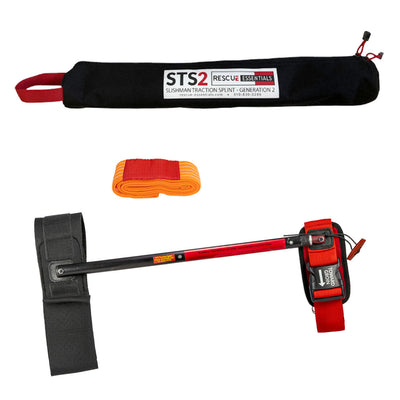 Slishman Traction Splint with case and pressure wrap