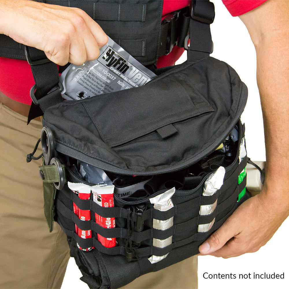 TACOPS™ Tactical EMS (TEMS) Bag fully loaded with supplies