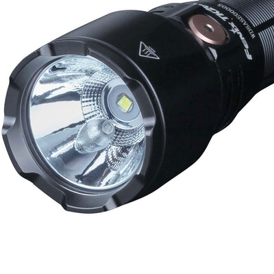 Fenix TK26R Tactical Flashlight, light end 