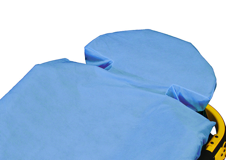  I-FORCE™ Impervious Fitted Sheet, On gurney 