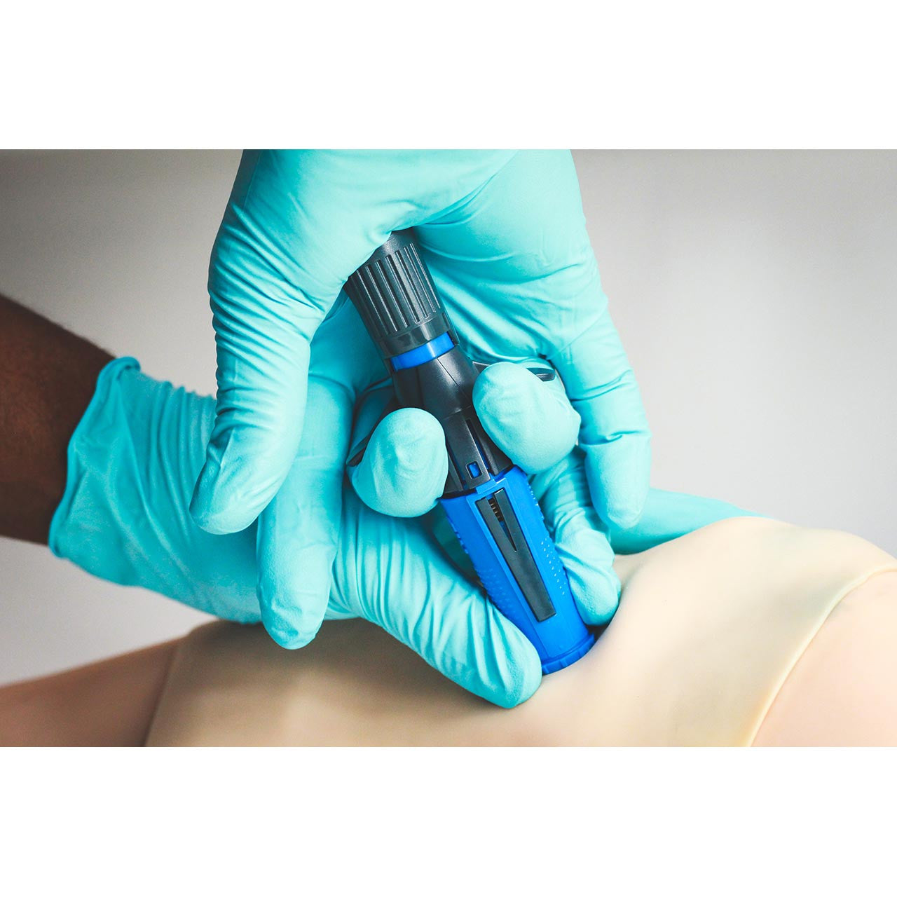NIO Intraosseous Device in use