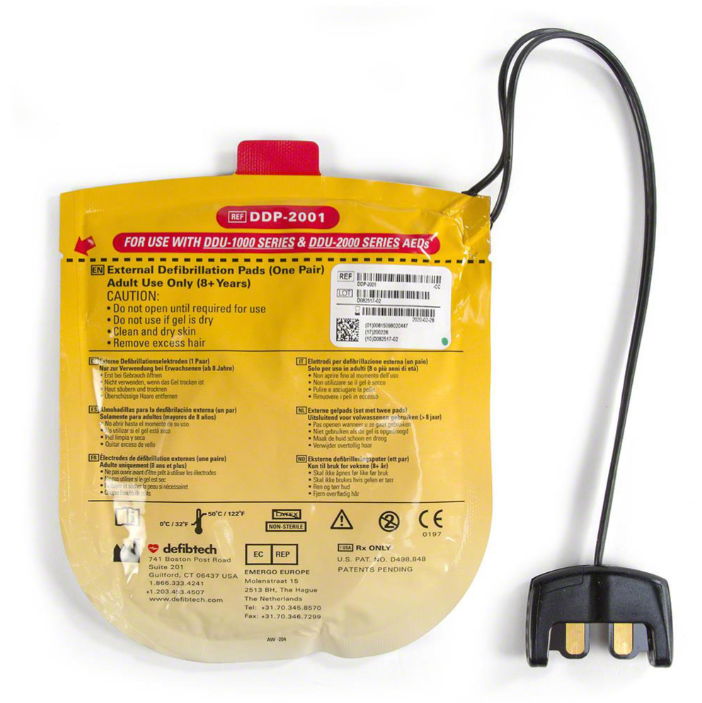 Electrodes for Defibtech Lifeline VIEW (Pediatric or Adult) – Rescue ...