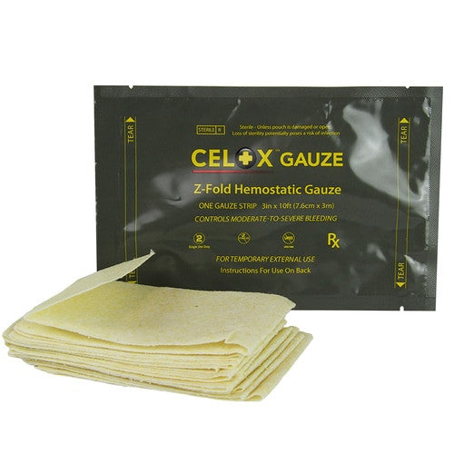 Celox™ Z-Fold Gauze, 10 Ft – Rescue Essentials