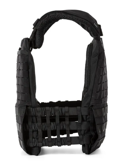 Tactical TacTec Plate Carrier -Black, Side view