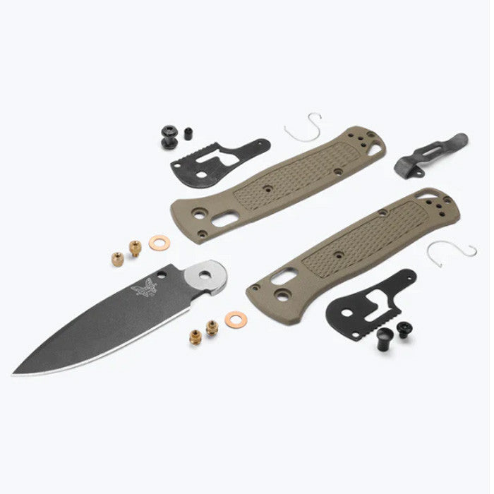 Benchmade Bugout Knife, components 