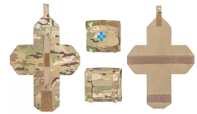 Micro Trauma Kit NOW! Plus+ - Multicam Pouch inside and out