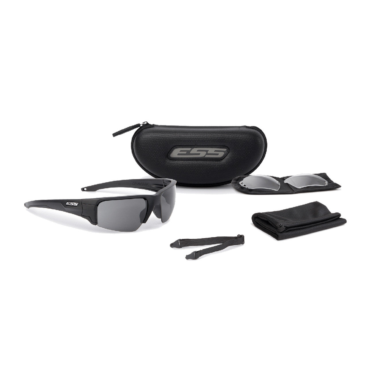 Crowbar Black w/ Clear & Smoke Grey Lens