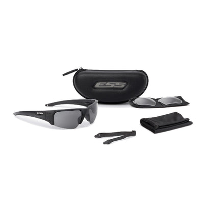 Crowbar Black w/ Clear & Smoke Grey Lens