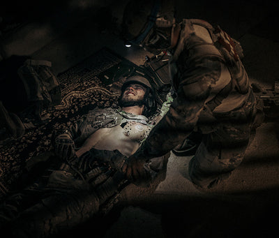 SAM® Chest Seal 2.0, in use