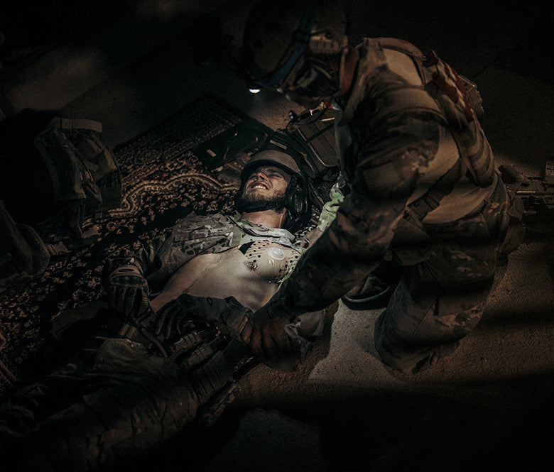 SAM® Chest Seal 2.0, in use
