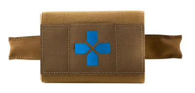 Micro Trauma Kit NOW! - Coyote Pouch Front