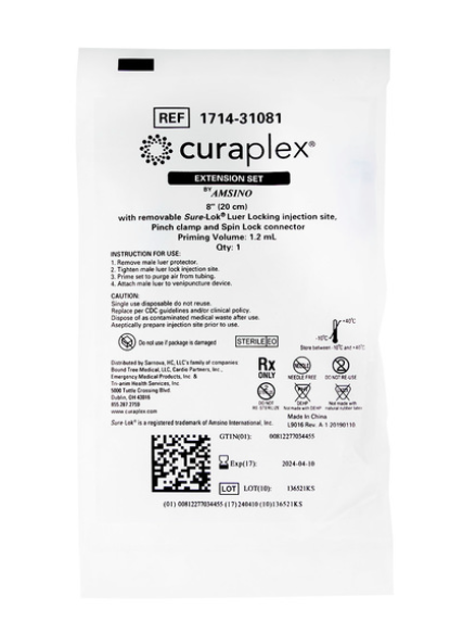 Curaplex® IV Extension Set