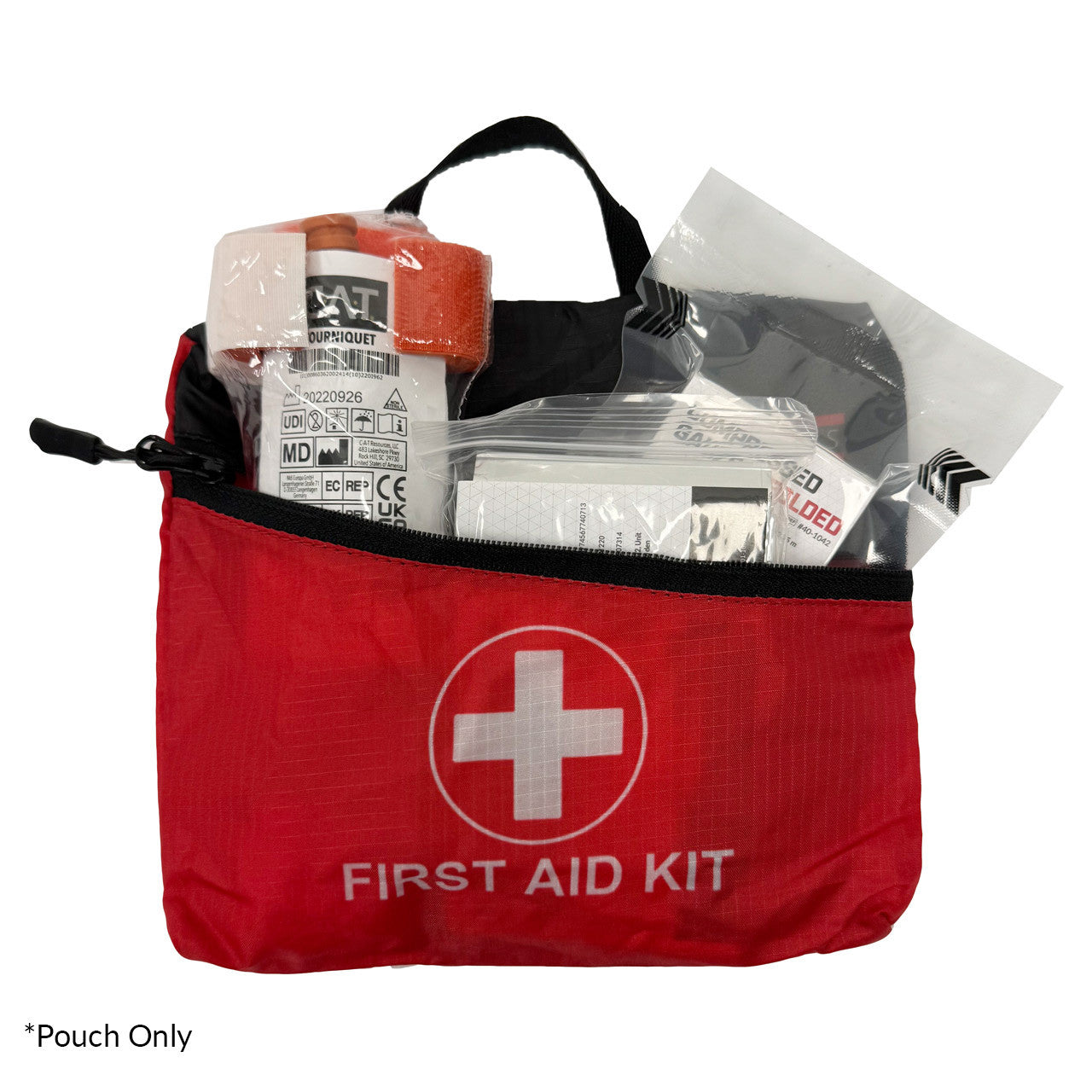  First Aid Kit Pouch, with contents (not included)