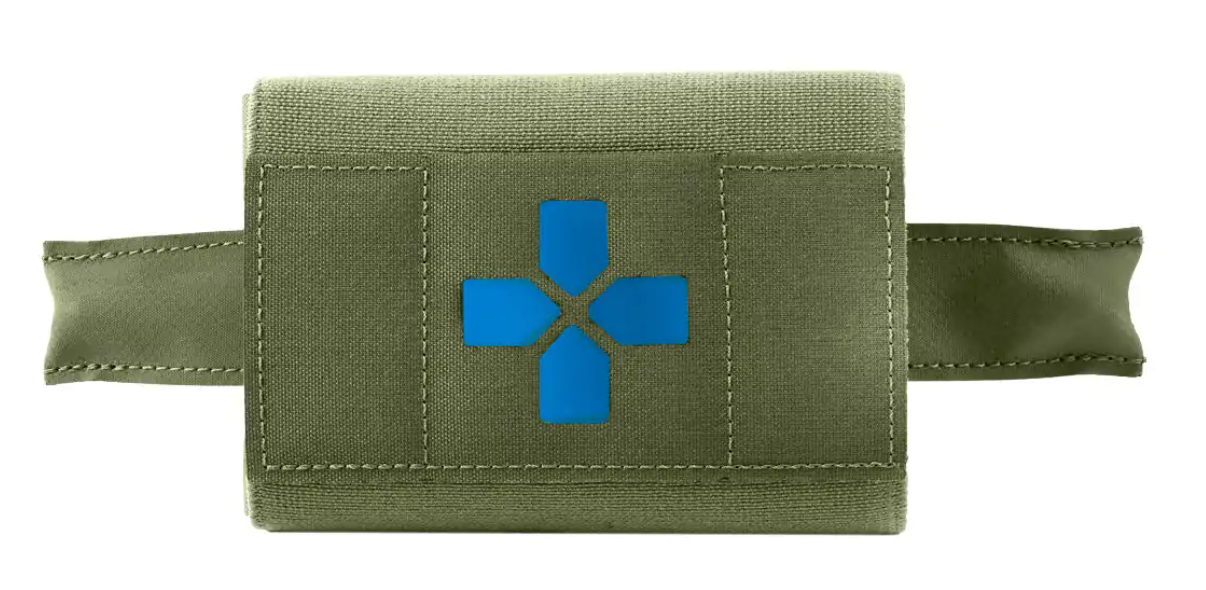 Micro Trauma Kit NOW! - OD Green Pouch Front