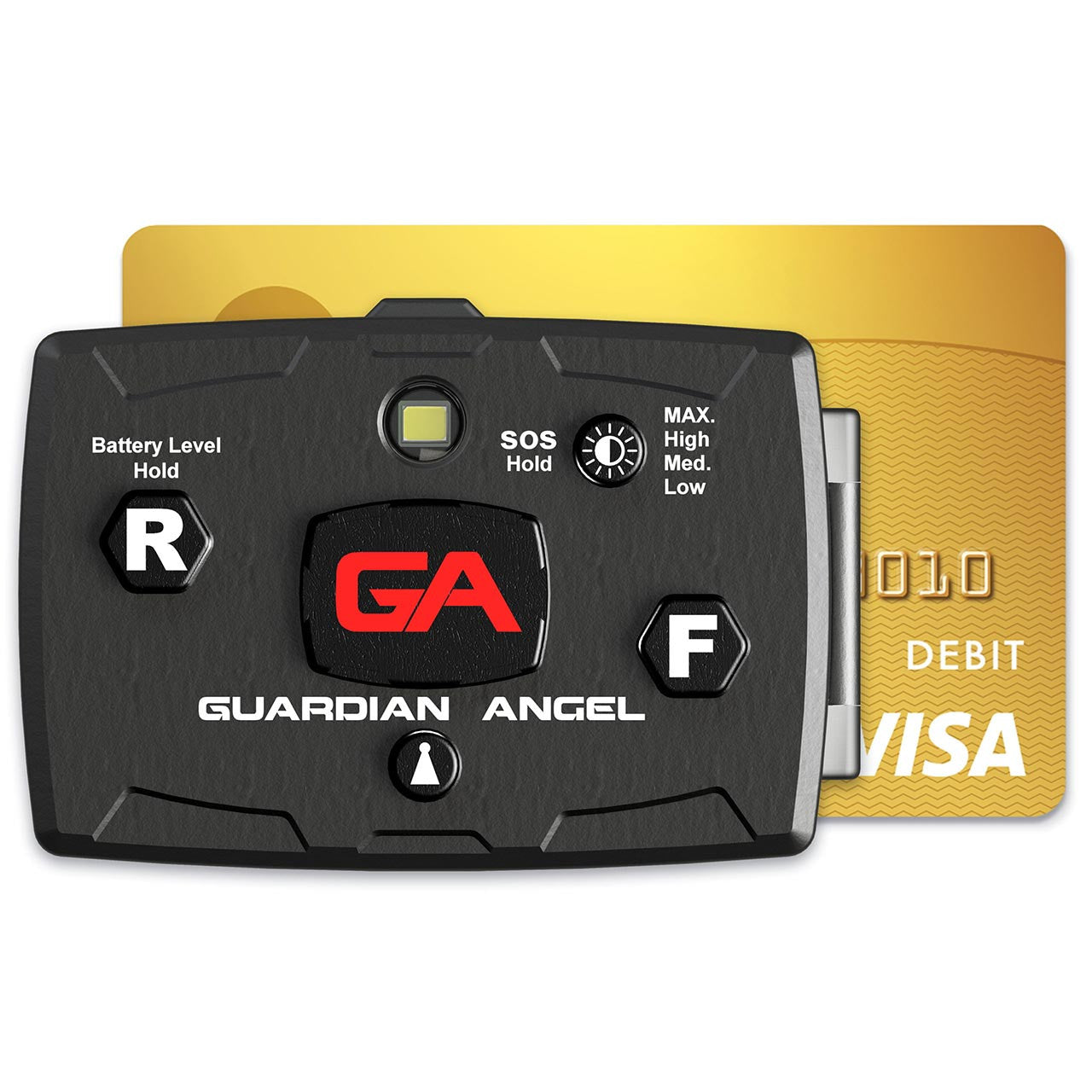  Law Enforcement Red/Blue Wearable Safety Police Light, Light size.