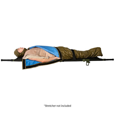 Insulated Hypothermia Prevention & Management Kit, in use