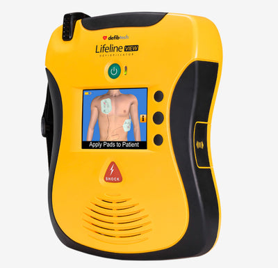 Lifeline View AED, Front Angled