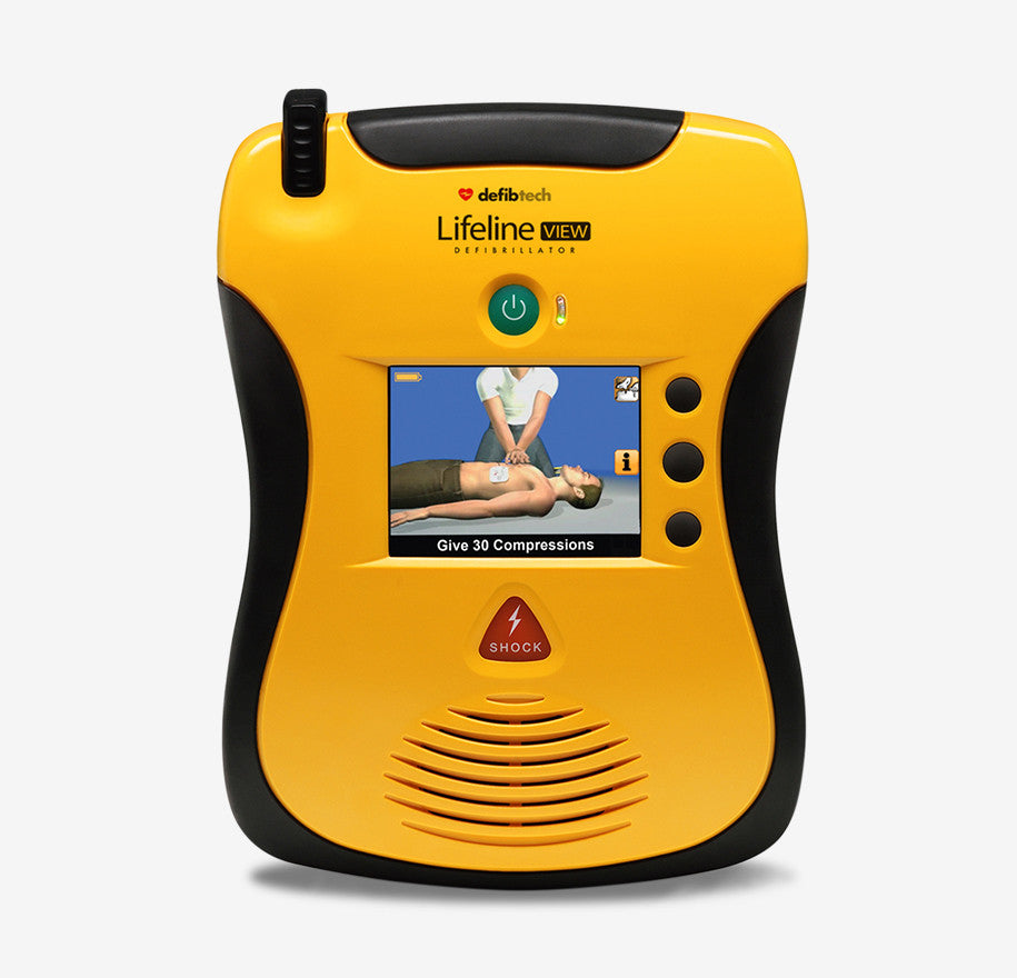Lifeline View AED, Front