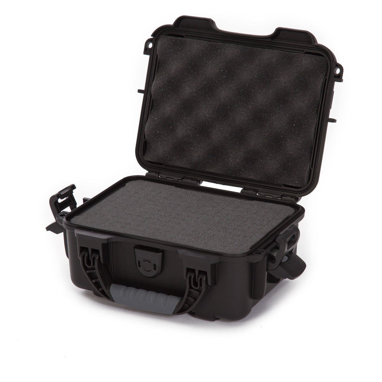 Nanuk 904 Case-Black, open with foam