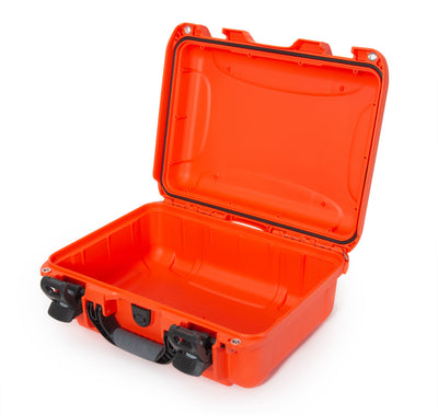 Nanuk 920 Case - Orange, open without foam