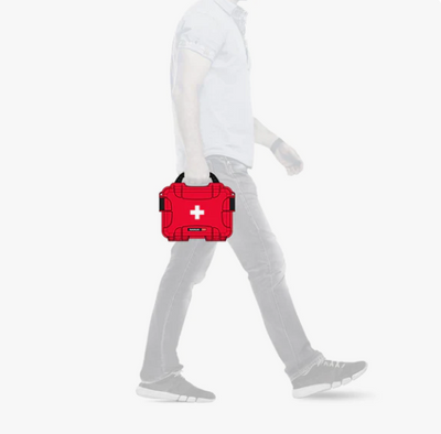 Nanuk 904 First Aid Case, being carried