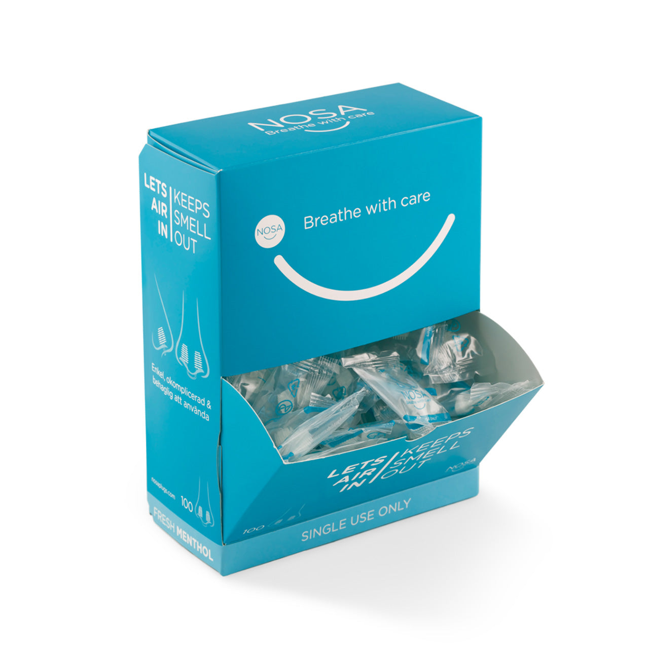 NOSA Mentholated Nose Plugs (Odor Protection)