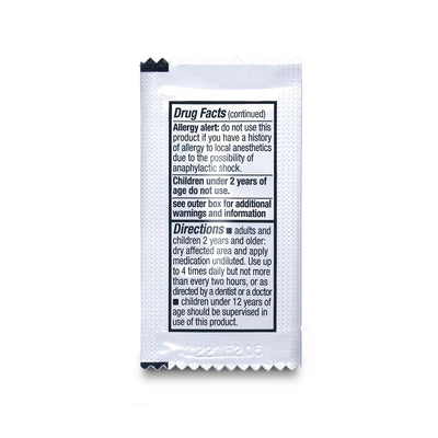Oral Pain Relief, 0.75 grams - back