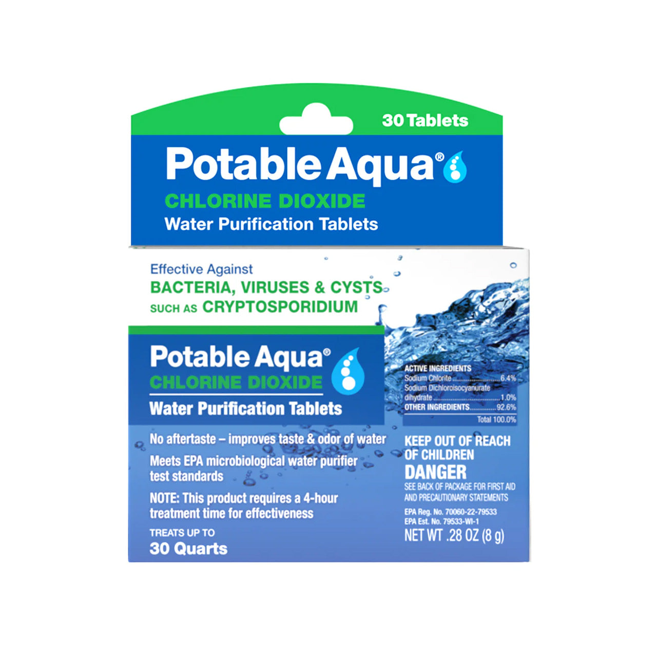 Potable Aqua®  Chlorine Dioxide