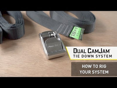 Dual CamJam® Tie Down System, 12 ft.
