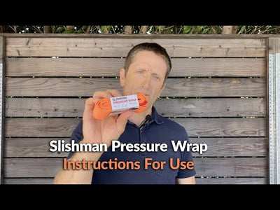 SAM Splint Combo Pack - 36" Orange/Blue Splint with Orange Slishman Pressure Wrap