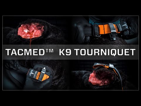 Load video: TacMed™ K9 Tourniquet