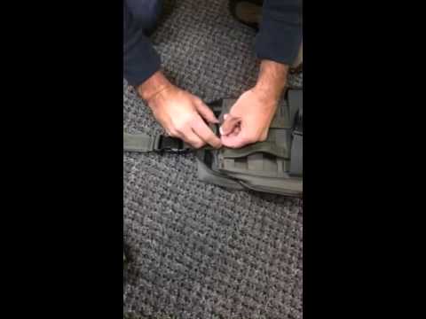 Load video: TacMed Solutions Drop Leg Pouch (black)
