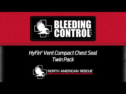 Hyfin Vent COMPACT Chest Seal Twin Pack