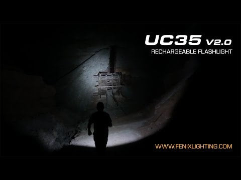 Load video: UC35 V2.0 USB Rechargeable Flashlight
