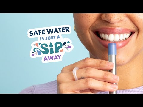 LifeStraw Sip Filter Straw with Case