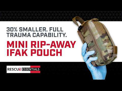 Rescue Essentials Mini Rip-Away IFAK Pouch
