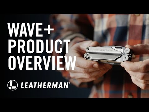 Leatherman® Wave+ Multitool, Black Oxide