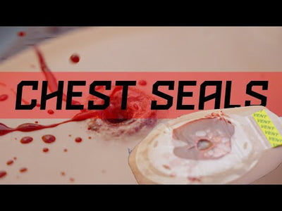 TrueClot Chest Seal Application Trainer