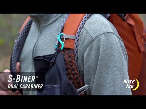 S-Biner® Stainless Steel Dual Carabiner #1, 2 pack