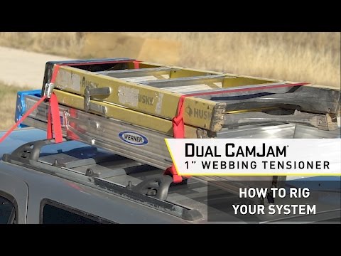 Dual CamJam® Tie Down System, 12 ft.