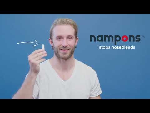 Nampons for Nosebleeds, 3 Pack