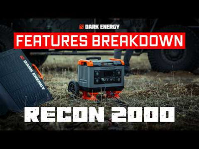 Recon 2000 Solar Generator, 2000Wh