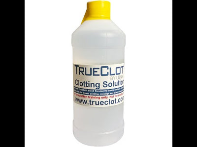 TrueClot® Simulated Hemostatic Gauze, 12ft, Z-packed, 3-Pack