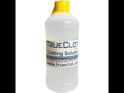 TrueClot® Simulated Hemostatic Gauze, 12ft, Z-packed, 3-Pack