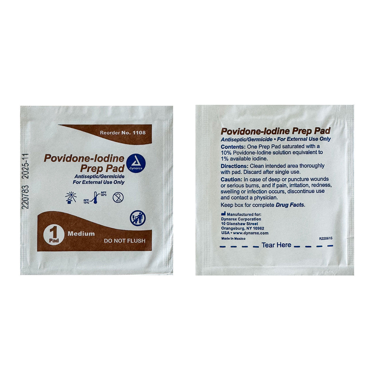 Iodine Prep Pad