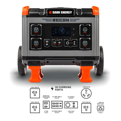 Recon 2000 Solar Generator, 2000Wh