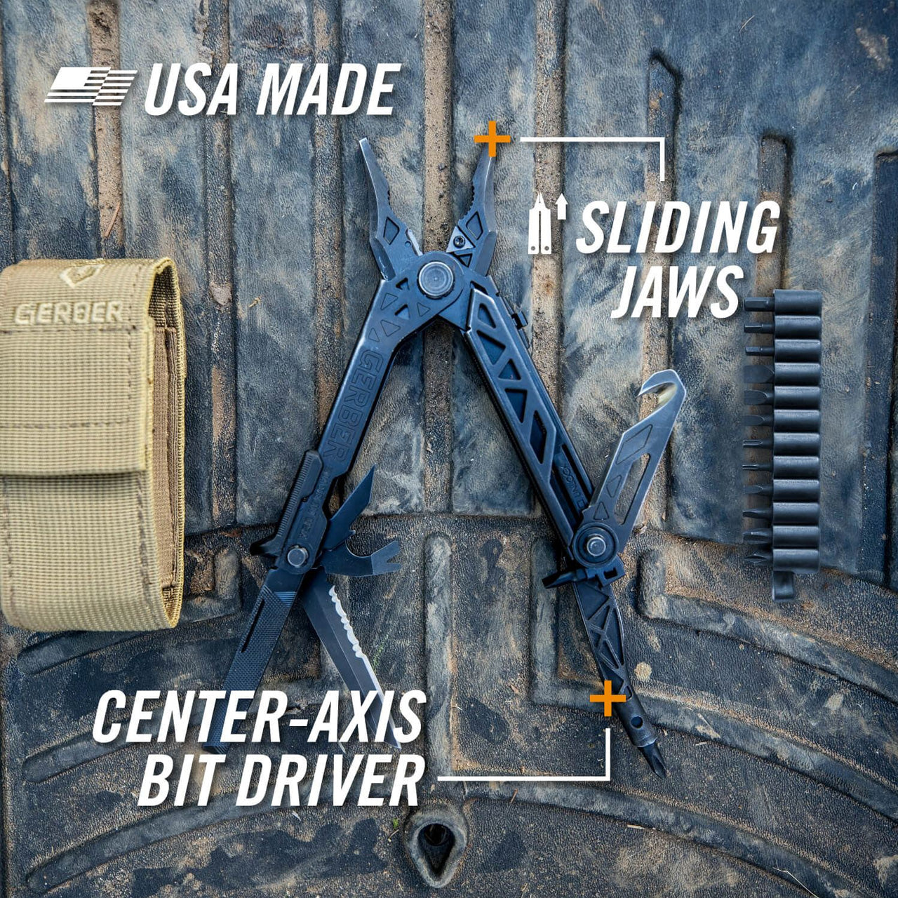 Center-Drive Rescue Multi-tool